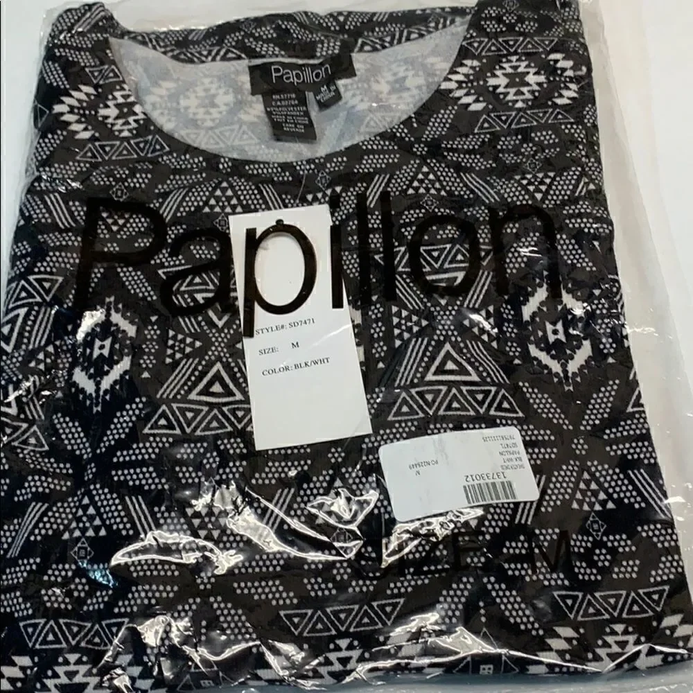 Papillon Blanc crew neck